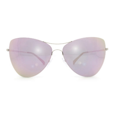 Zero 12 Baby Pink Mirror Luxury, Baby Pink Mirrored Sunglasses