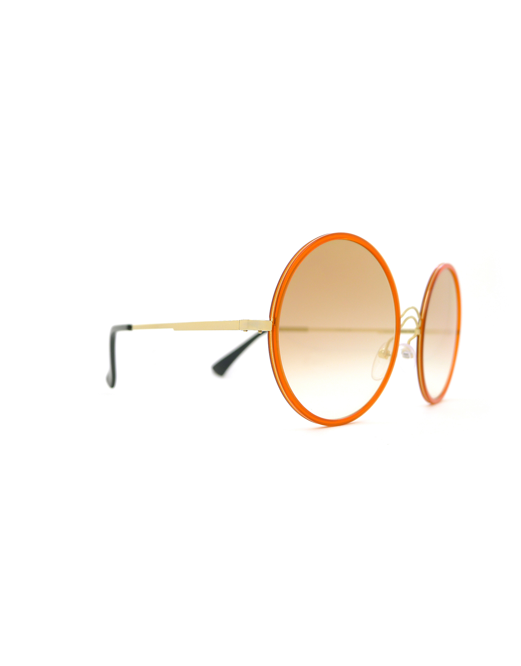 ZERO 14 Acetate Windsor Rim Orange/Grad Rose Gold - Luxury Sunglasses ...